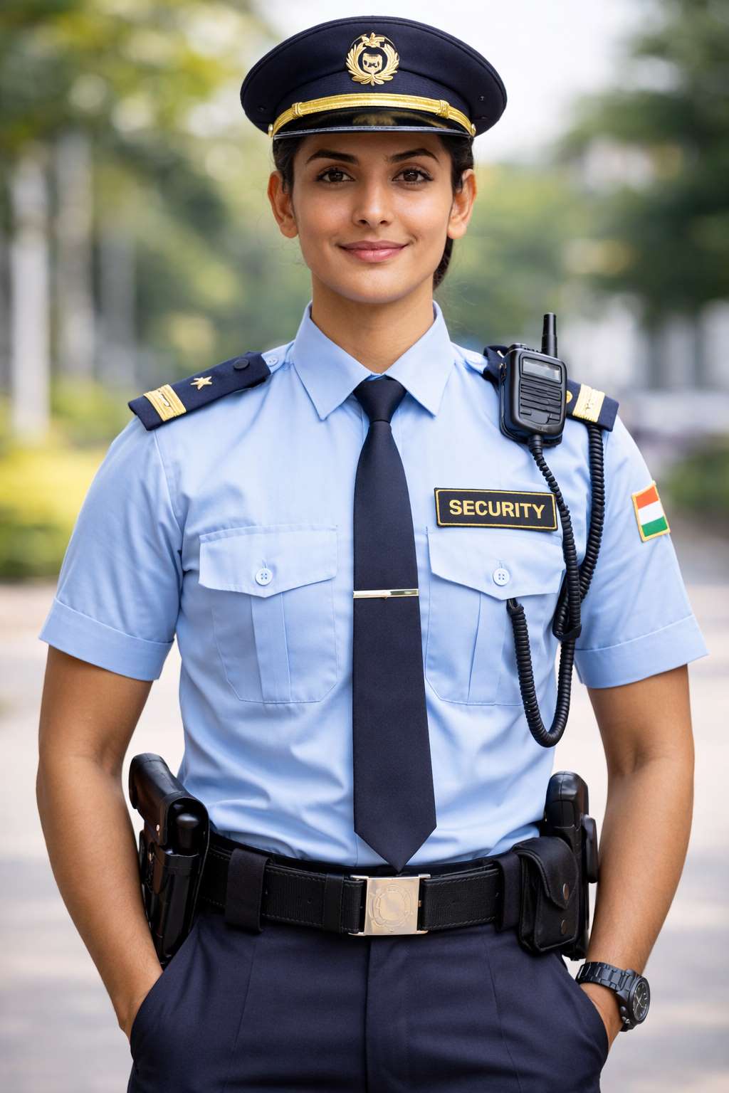 Female Security Guard